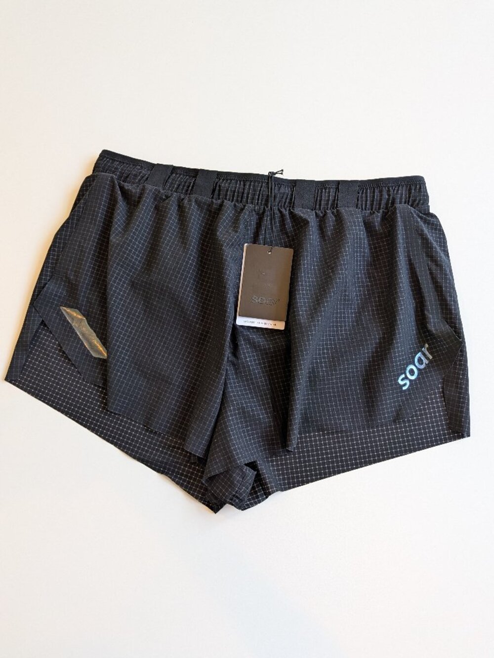 SOAR Running Marathon Shorts Black Size M Medium NWT